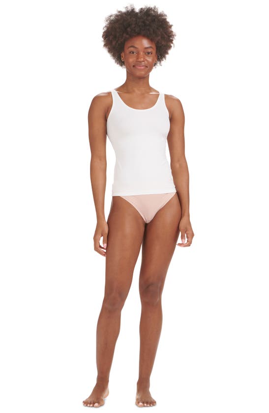 Wolford Aurora Pure Tank Top In Pearl