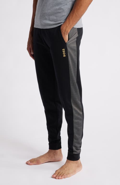 Hugo Boss Boss Tracksuit Lounge Joggers In Black