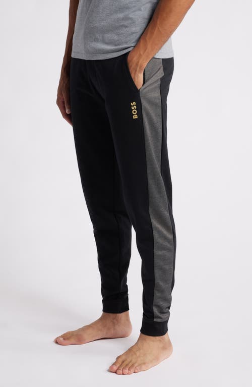 Shop Hugo Boss Boss Tracksuit Lounge Joggers In Black