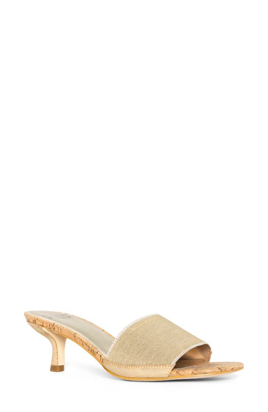 Shop Donald Pliner Carice Sandal In Platino