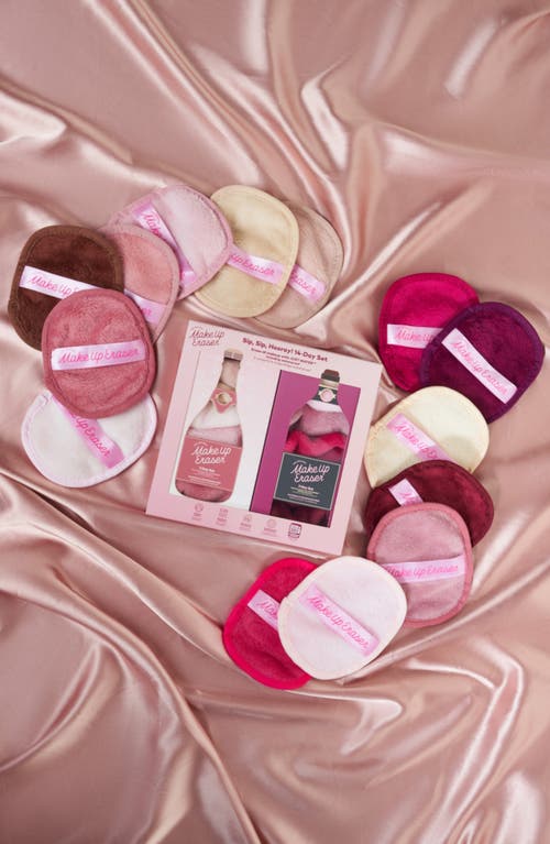The Original Makeup Eraser Sip Sip Hooray! Set Usd $56 Value In Neutral Pinks