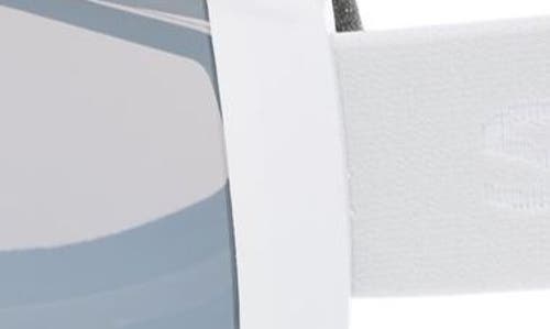 Smith Sport I/o 182mm Snow Goggles In White Vapor/sun Platinum