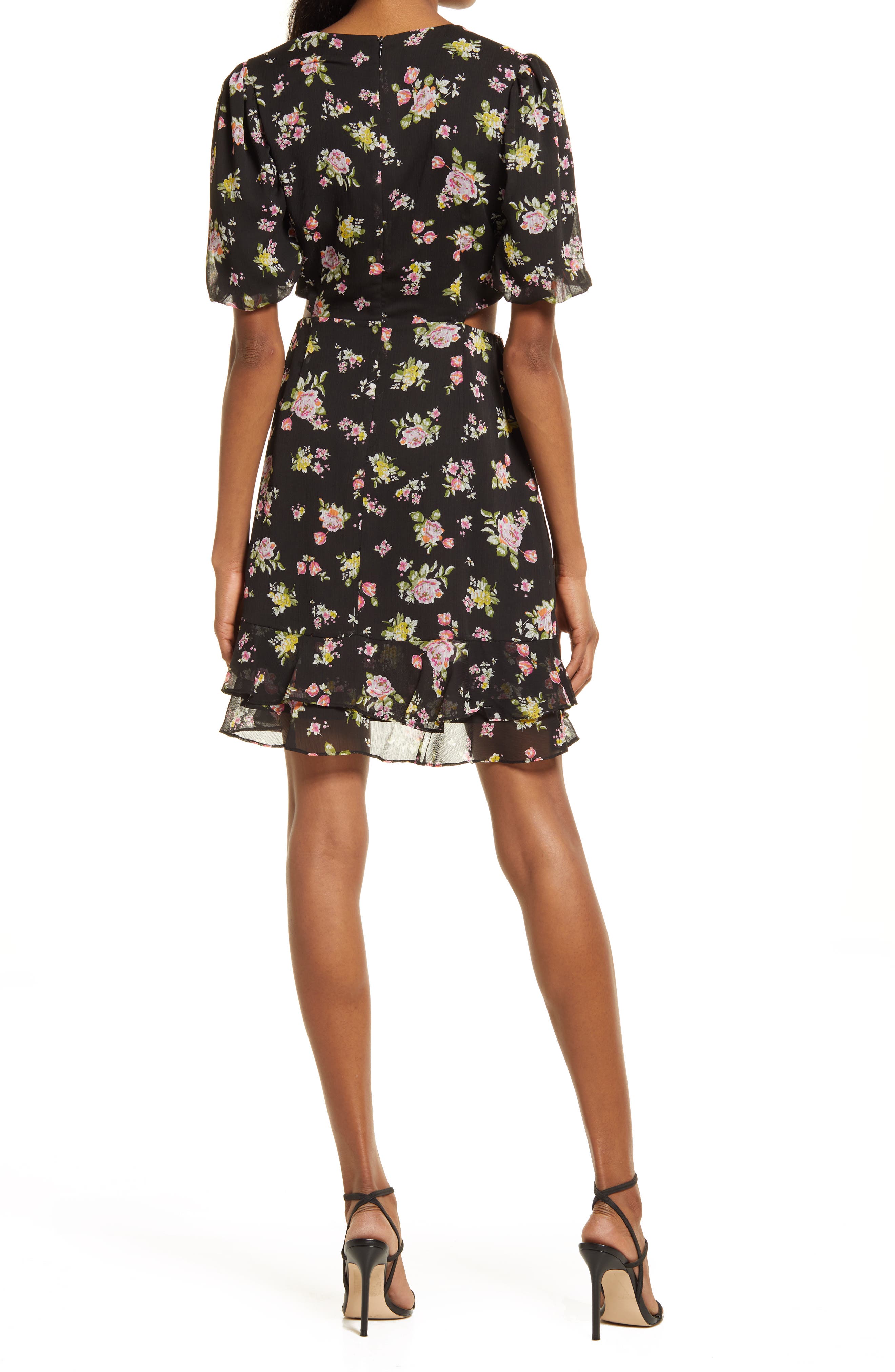 charles henry floral dress