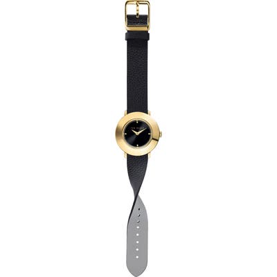 Ted Baker London Katyaa Reversible Leather Strap Watch,