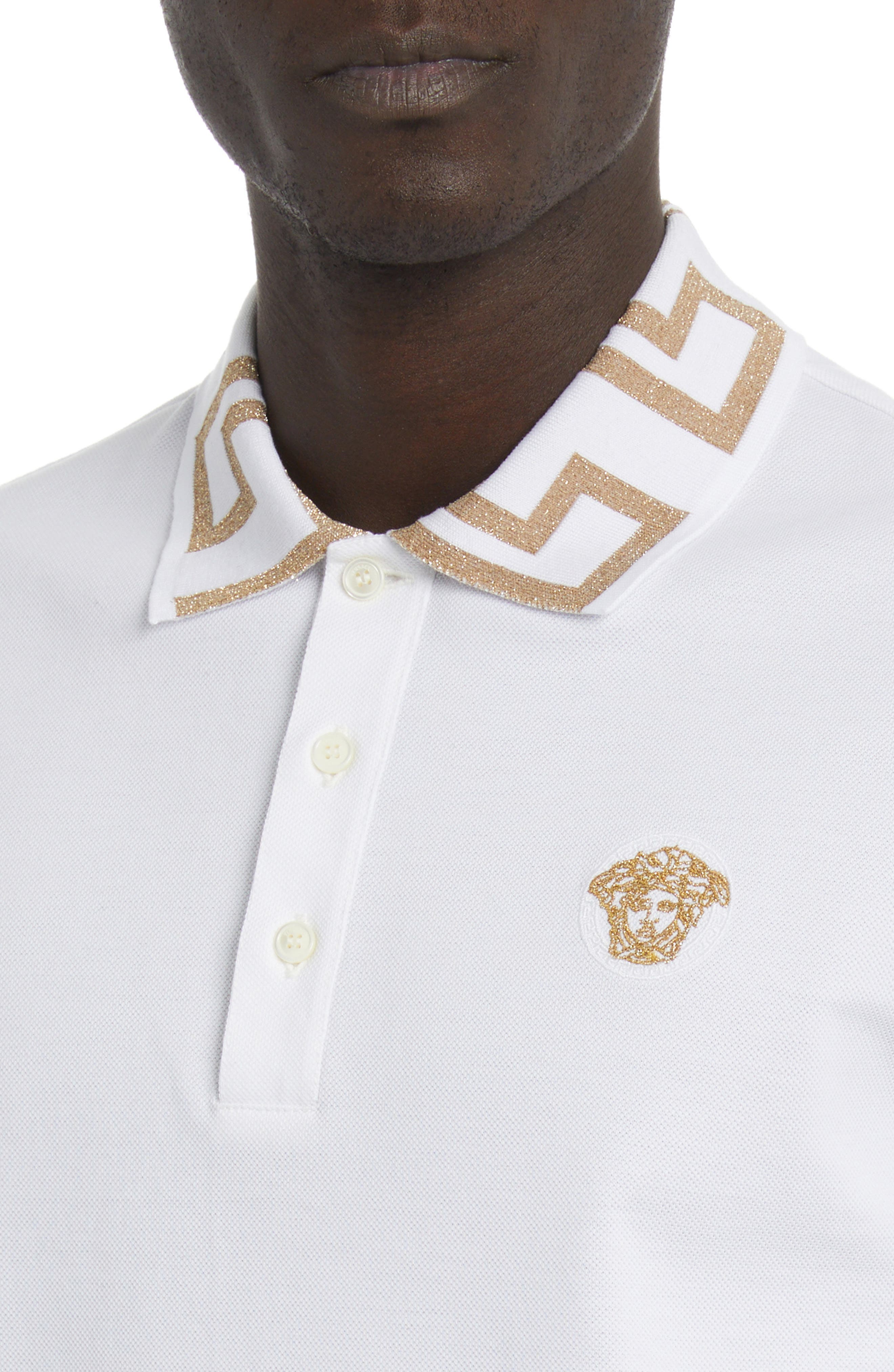 Versace Men's Nautical-Print Silk Short-Sleeve Shirt - Bergdorf Goodman