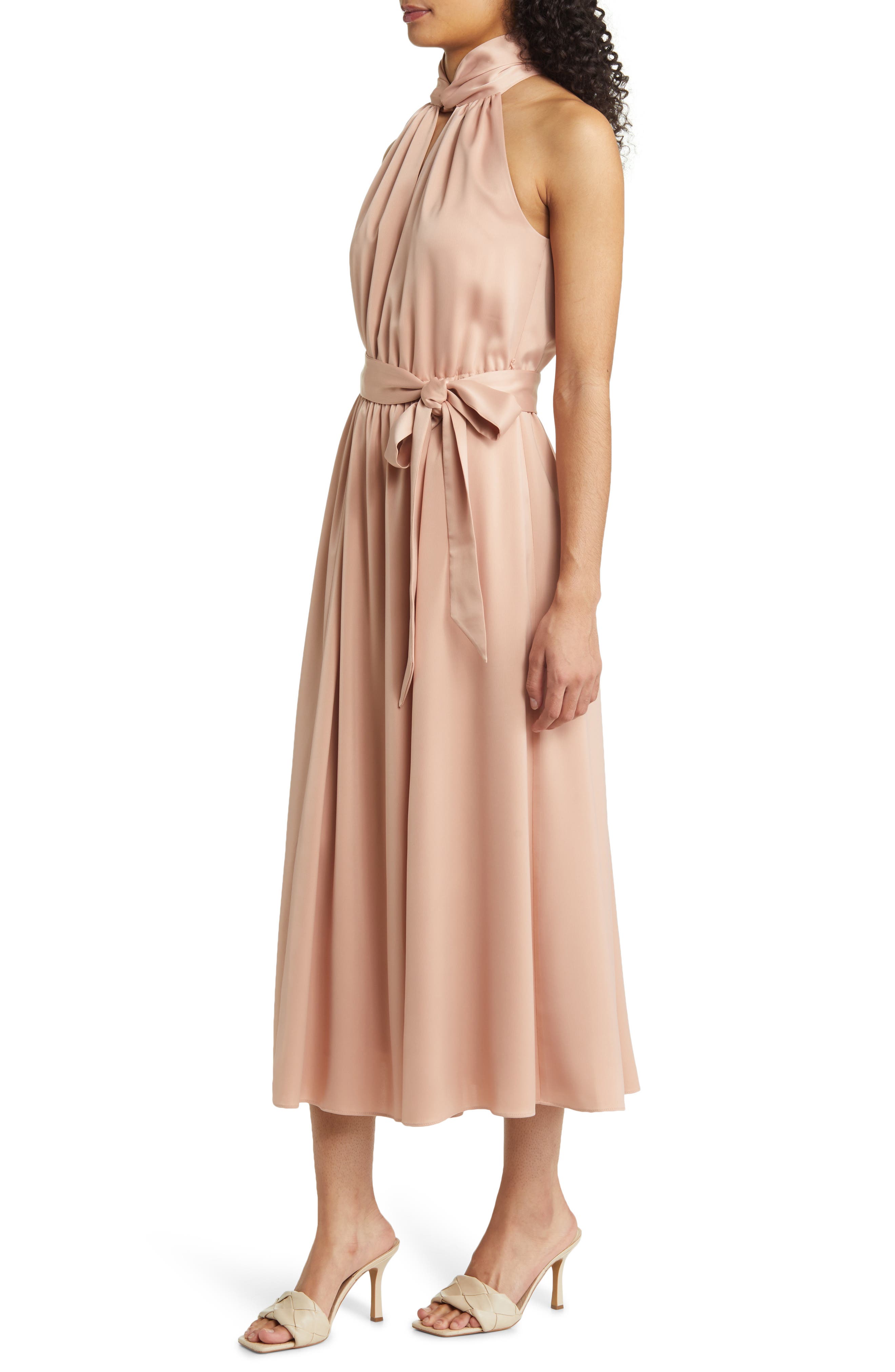 anne klein satin dress