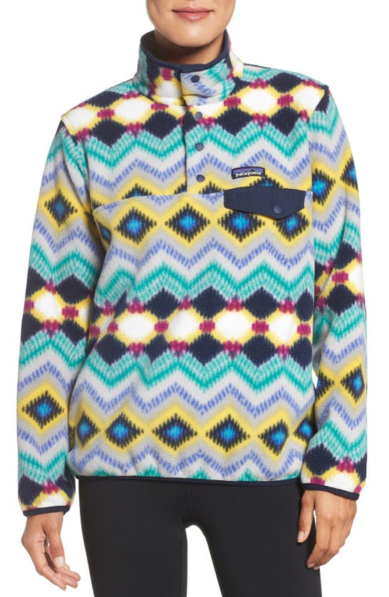 Patagonia Synchilla Snap t Recycled Fleece Pullover In Timber