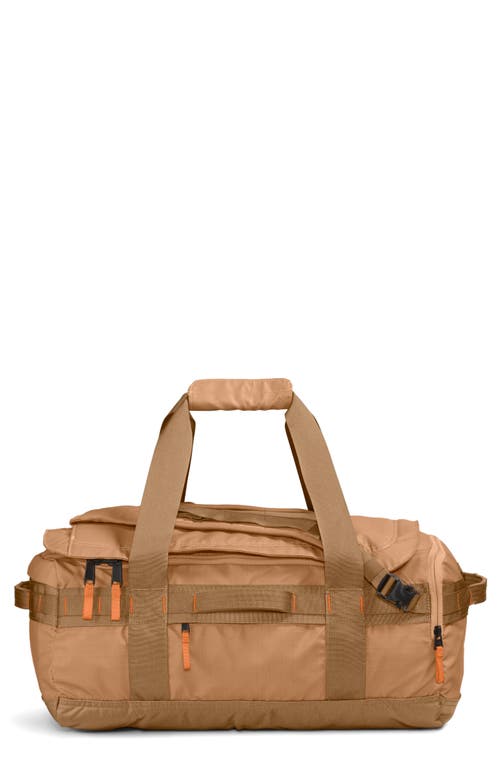 The North Face Base Camp Voyager 42l Duffle Bag In Almond Butter/brown/mandarin