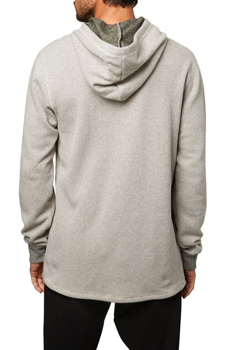 O'Neill Olympia Thermal Knit Hoodie, Alternate, color, 