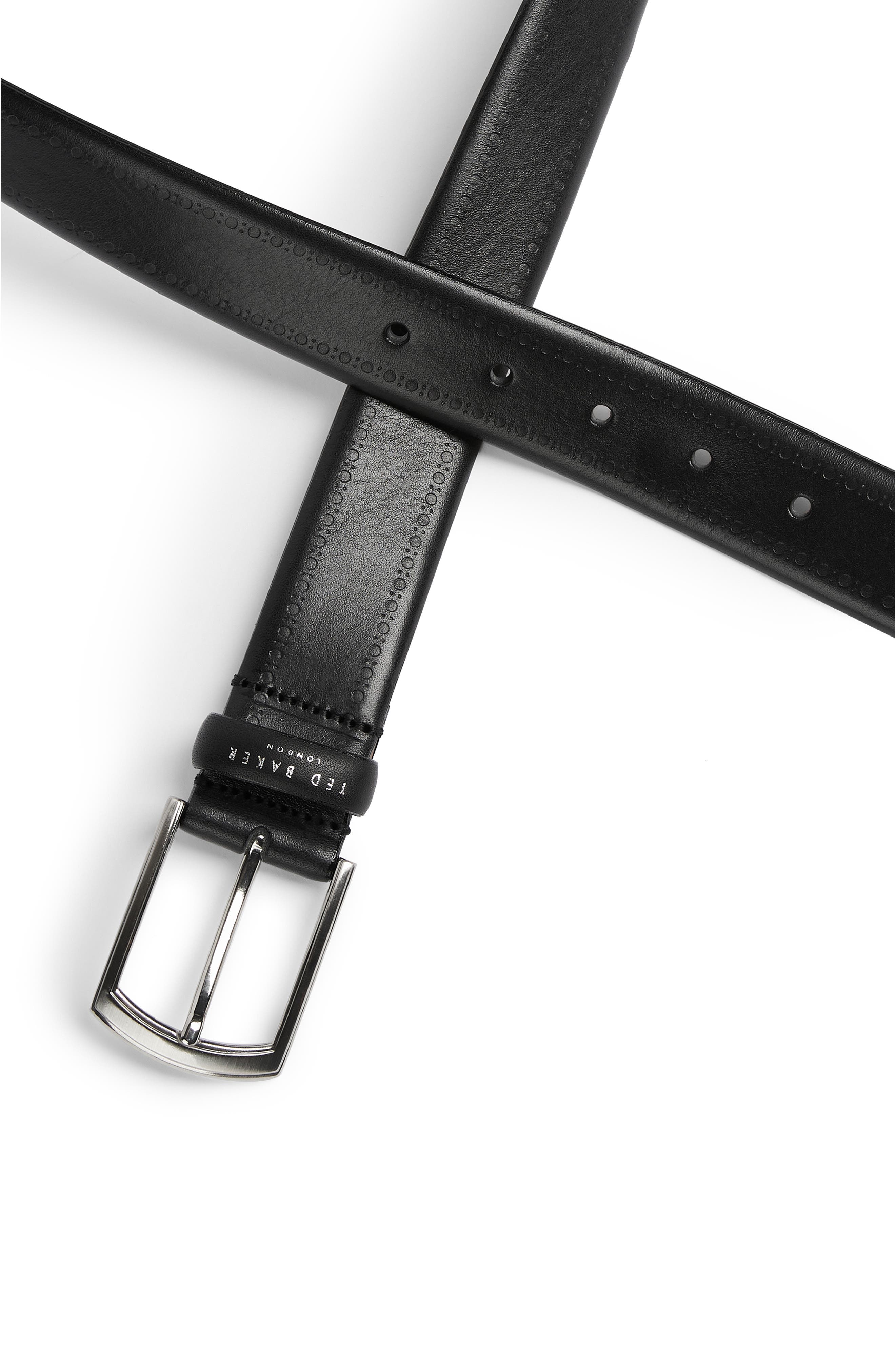 ted baker brogue belt