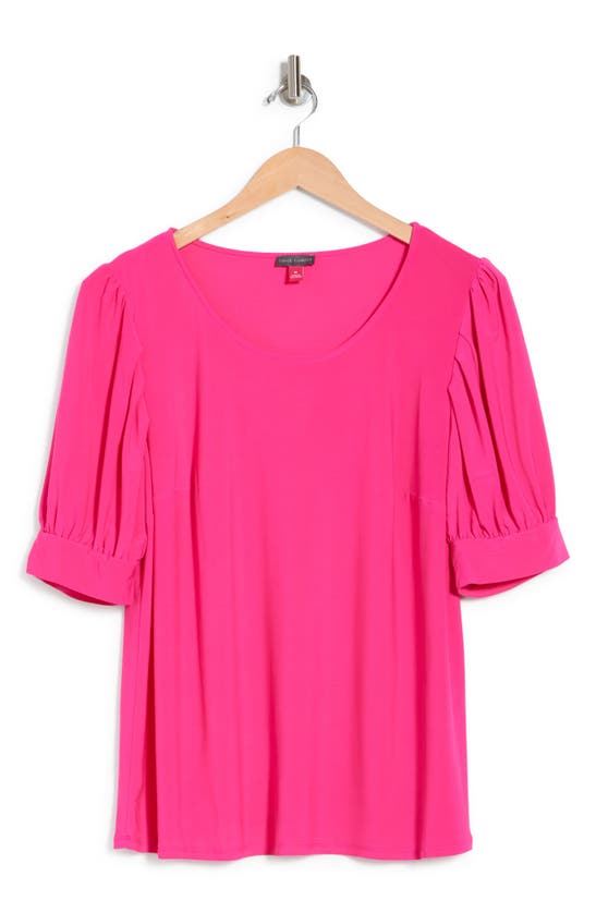VINCE CAMUTO PUFF SLEEVE TOP