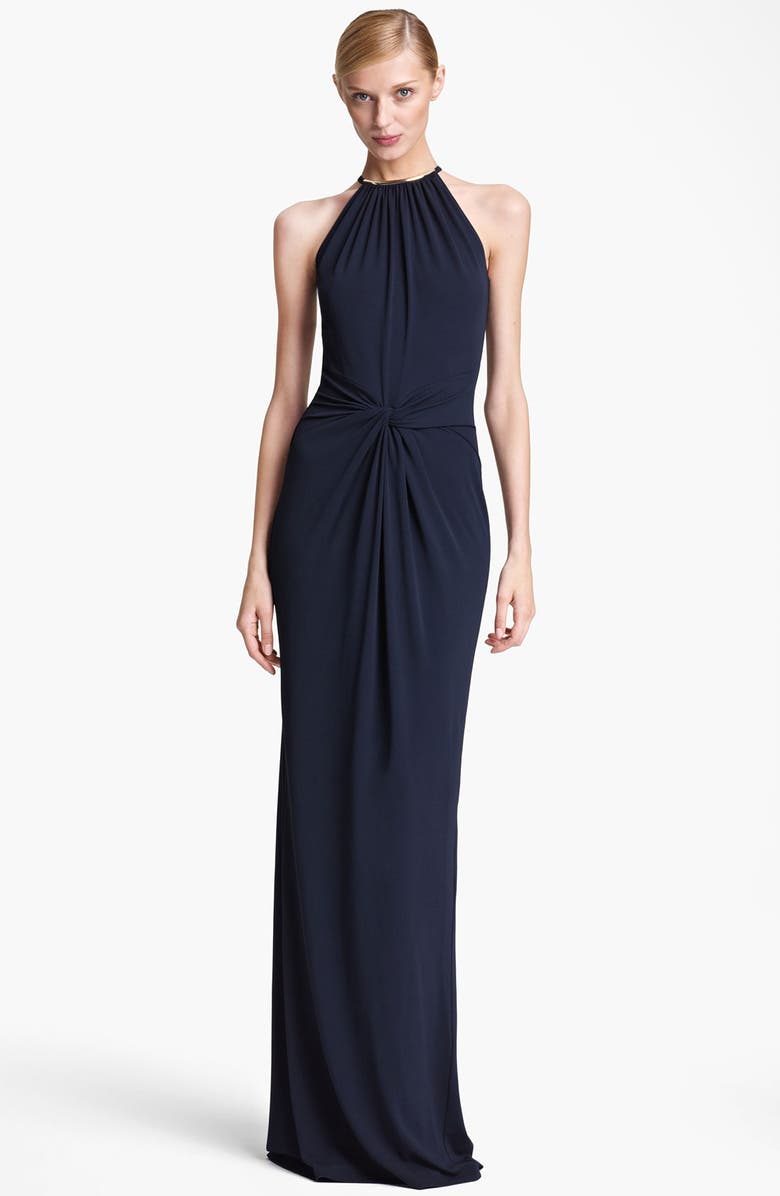 michael kors black gown - Main Image