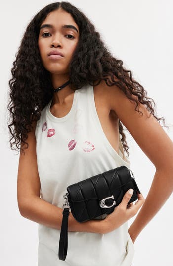 COACH Tabby Pillow Quilted Leather Clutch | Nordstrom