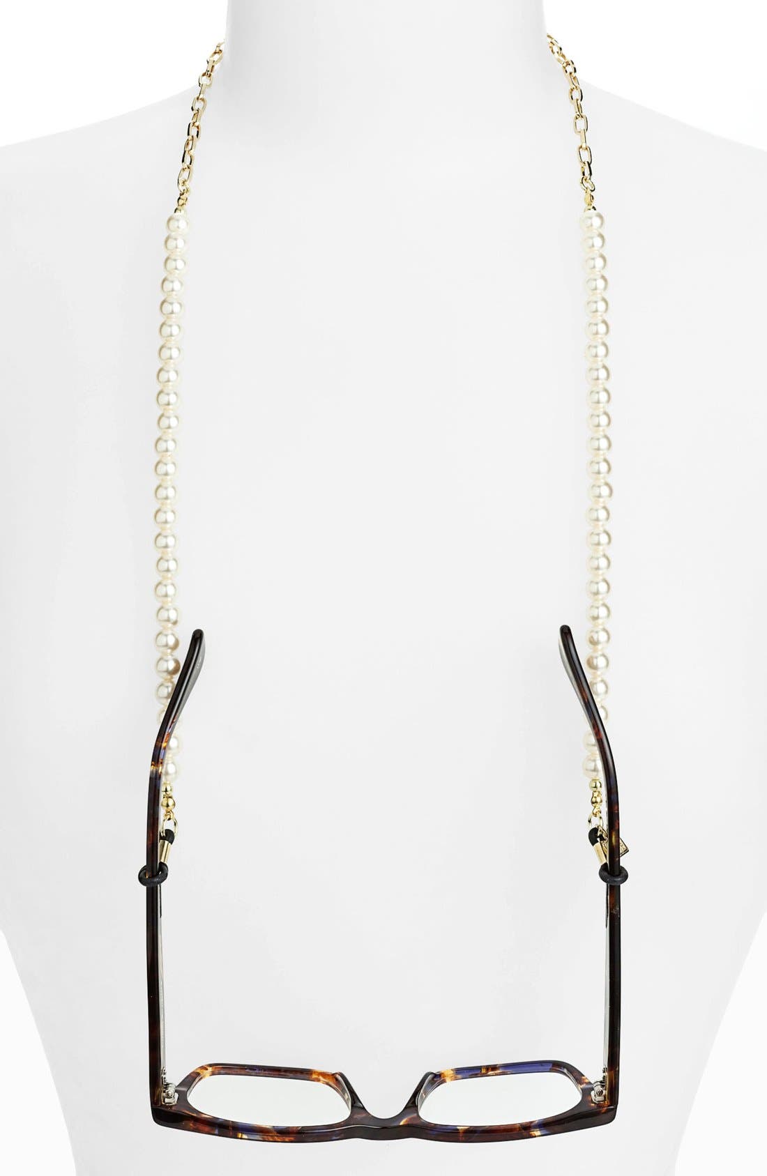 Corinne McCormack 'Pearls' Eyewear Chain (Nordstrom Exclusive) Nordstrom