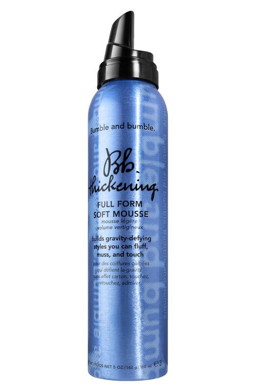 Bumble and bumble. Thickening Full Form Soft Hair Mousse at Nordstrom, Size 5 Oz