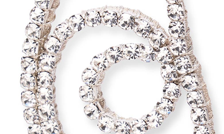 LIZZIE FORTUNATO LIZZIE FORTUNATO CRYSTAL JETTY DROP EARRINGS