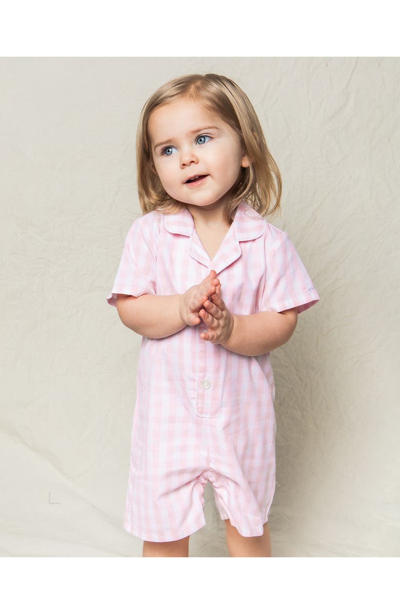 Petite Plume Classic Gingham OnePiece Pajamas Nordstrom