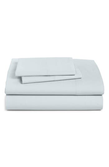 Shop Nordstrom At Home Percale Sheet Set In Blue Pearl