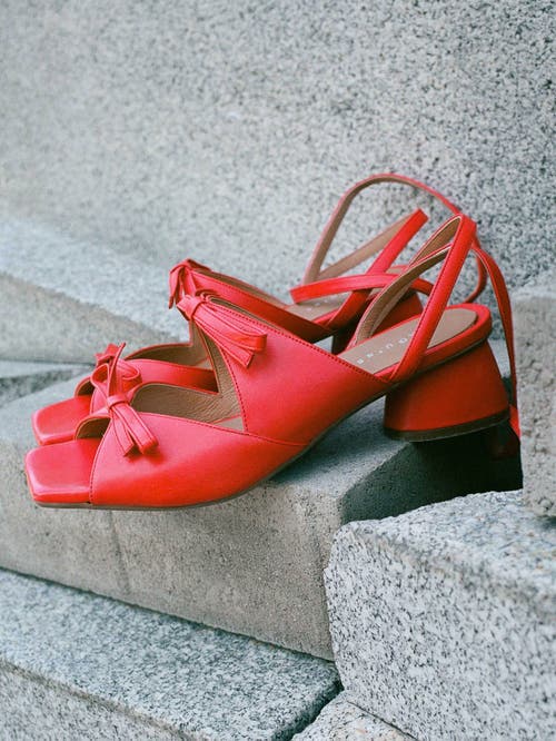 Shop Maguire Mira Heel In Bright Red