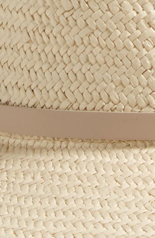 Shop Rag & Bone Spire Wide Brim Straw Fedora In Natural