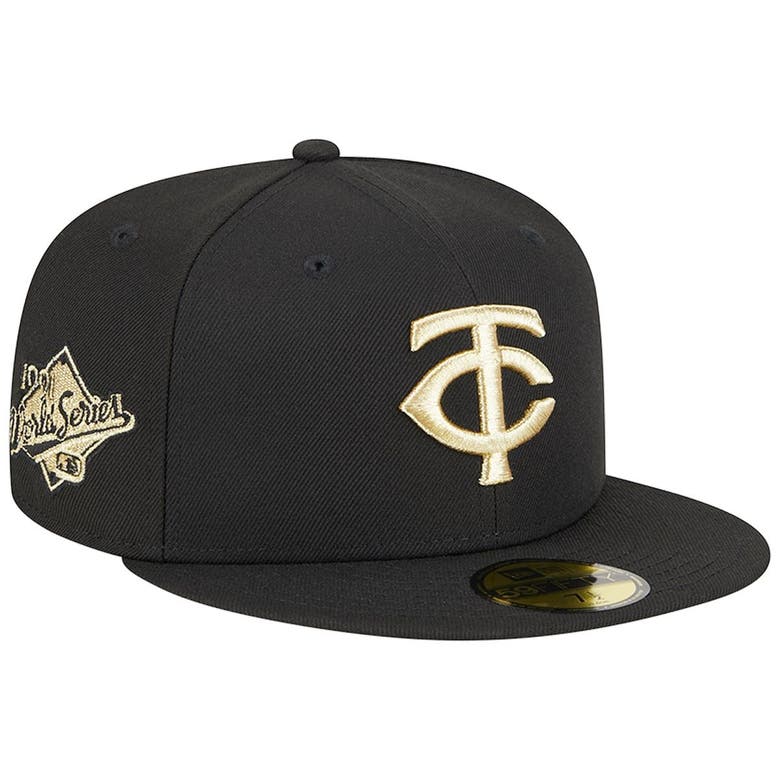 New Era Black Minnesota Twins 2023 59fifty Day 59fifty Fitted Hat ...