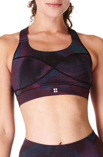 Sweaty Betty POWER CONTOUR CORSET - Medium support sports bra - black 