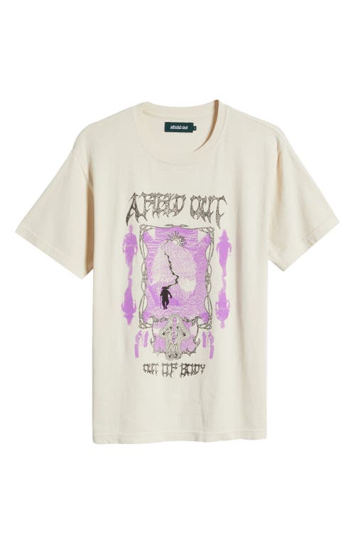 AFIELD OUT AFIELD OUT ASTRAL COTTON GRAPHIC T-SHIRT 