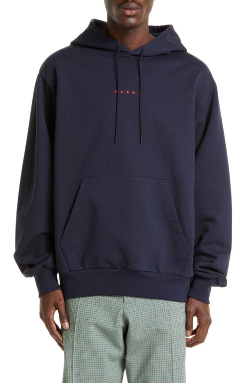 Marni Logo Cotton Hoodie Blumarine at Nordstrom, Us