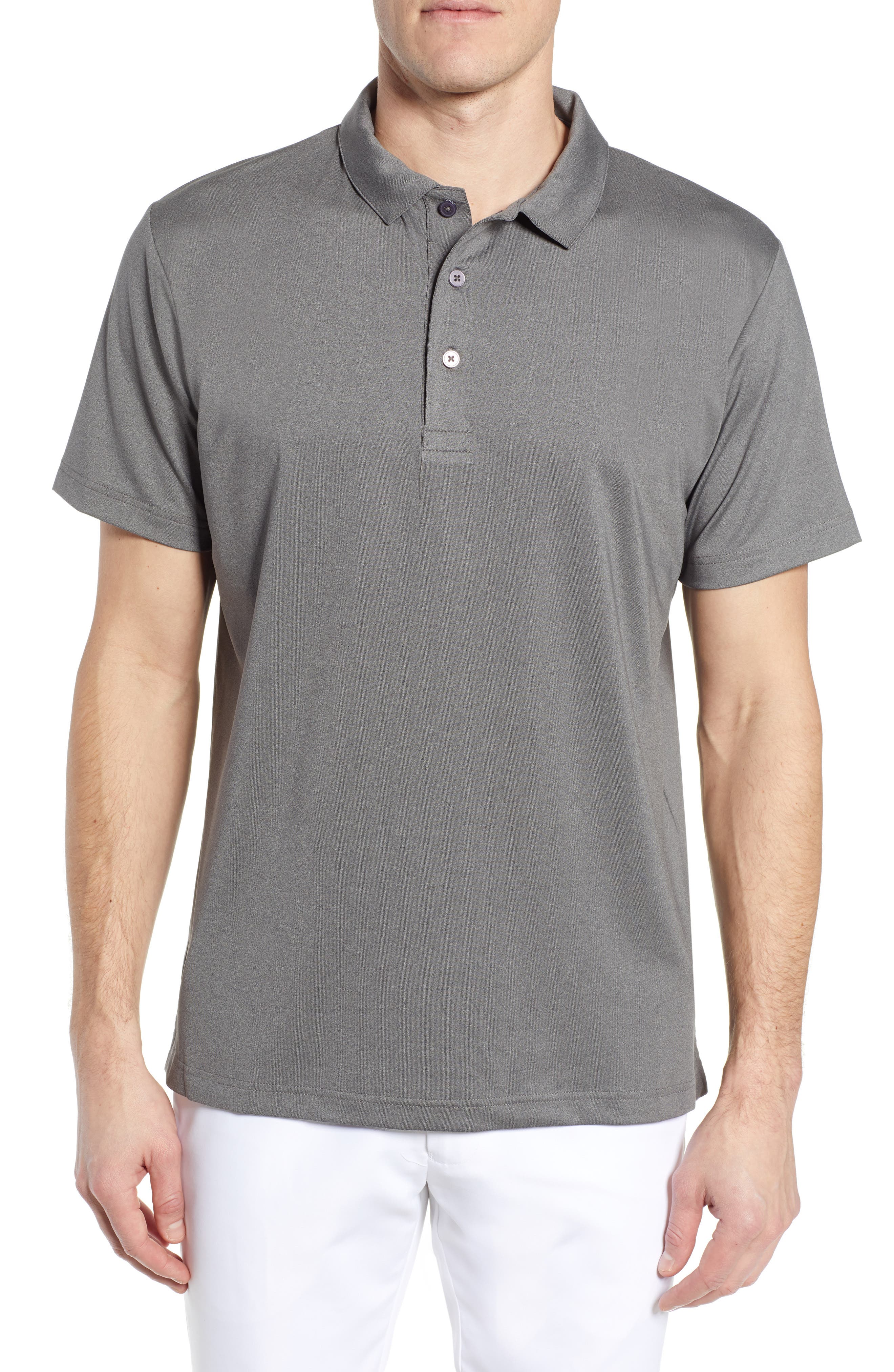 Mizzen+Main Phil Mickelson Performance Golf Polo, Grey