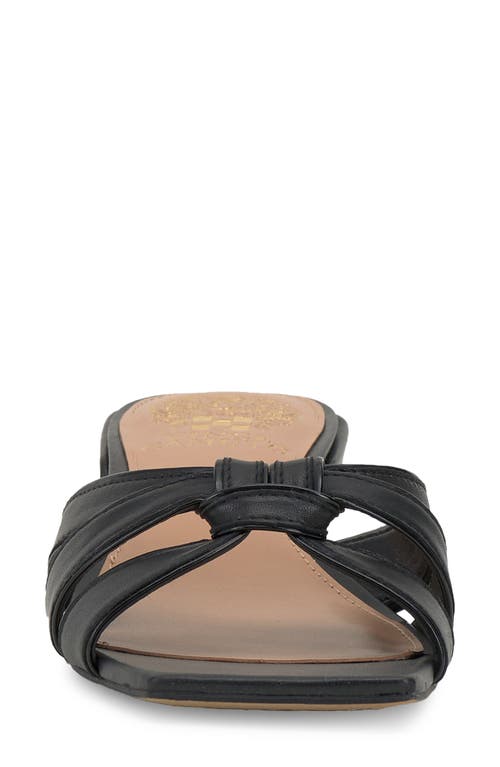 Vince Camuto Selaries Slide Sandal In Black
