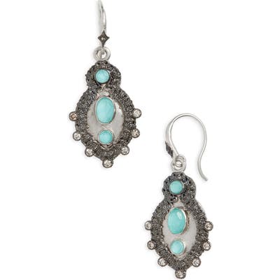 Armenta New World Turquoise Doublet Drop Earrings