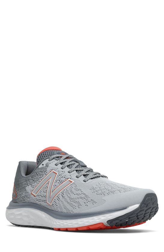 New Balance M680v7 Sneaker In Grey/orang | ModeSens