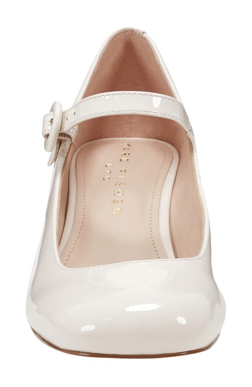 Shop Marc Fisher Ltd Nessily Mary Jane Pump In Ivory