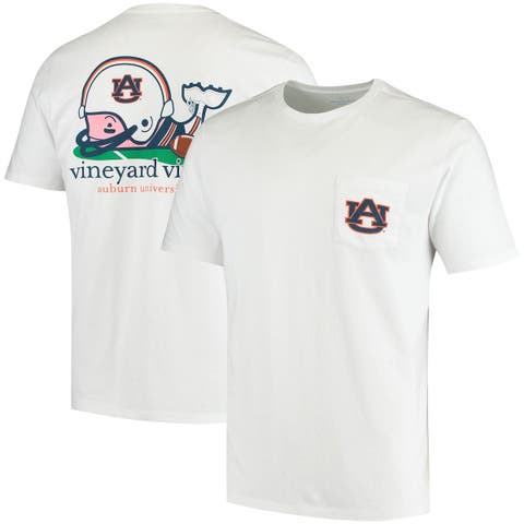 Men's Houston Astros Vineyard Vines White Bar Flag Pocket T-Shirt
