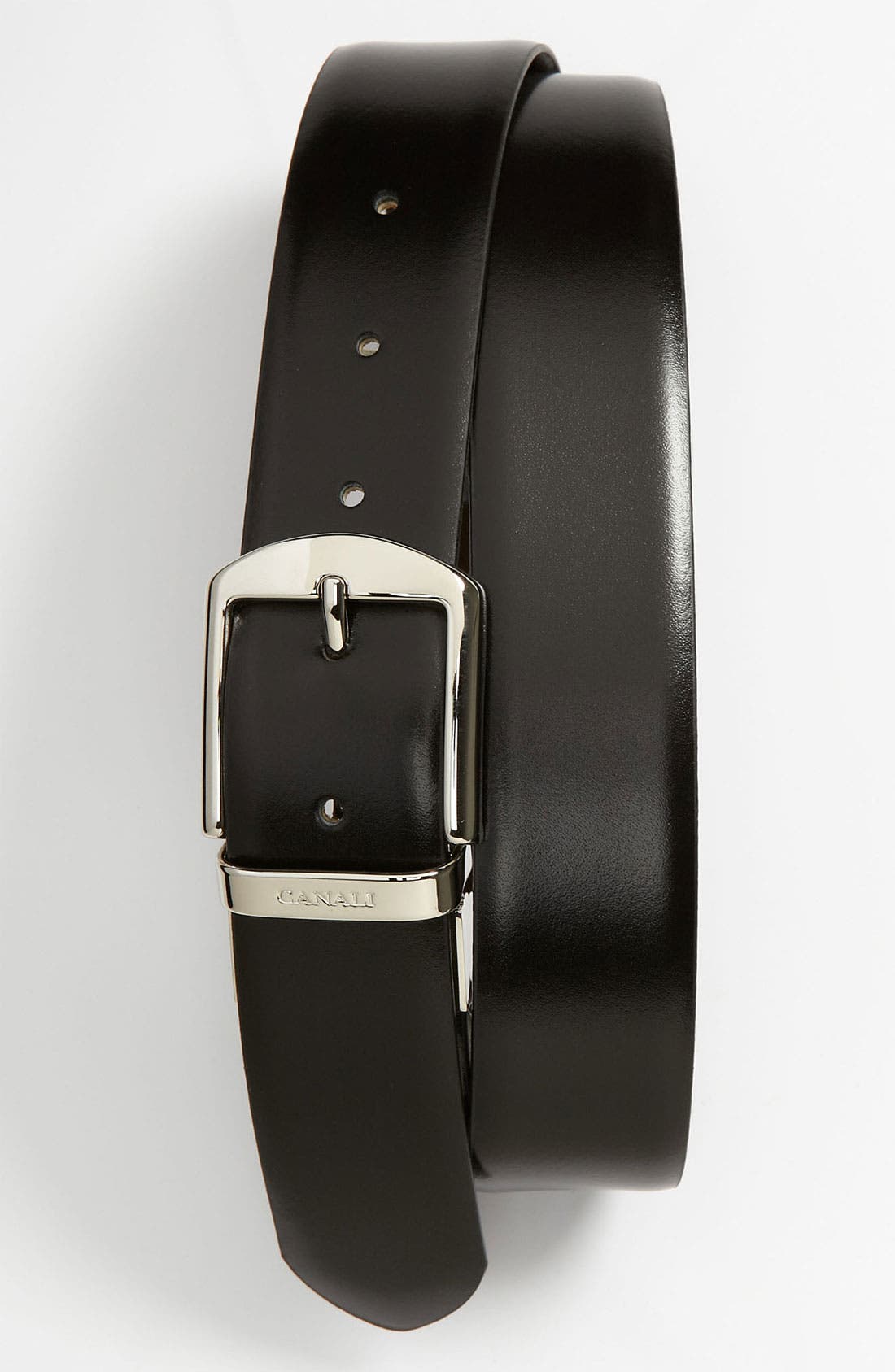 Canali 'Unito' Reversible Leather Belt Nordstrom