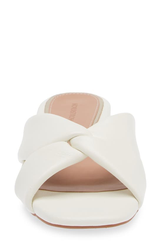 Shop Nordstrom Cerise Slide Sandal In Ivory Egret