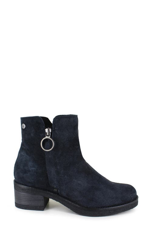 National Comfort Carinna Bootie In Dark Grey Suede