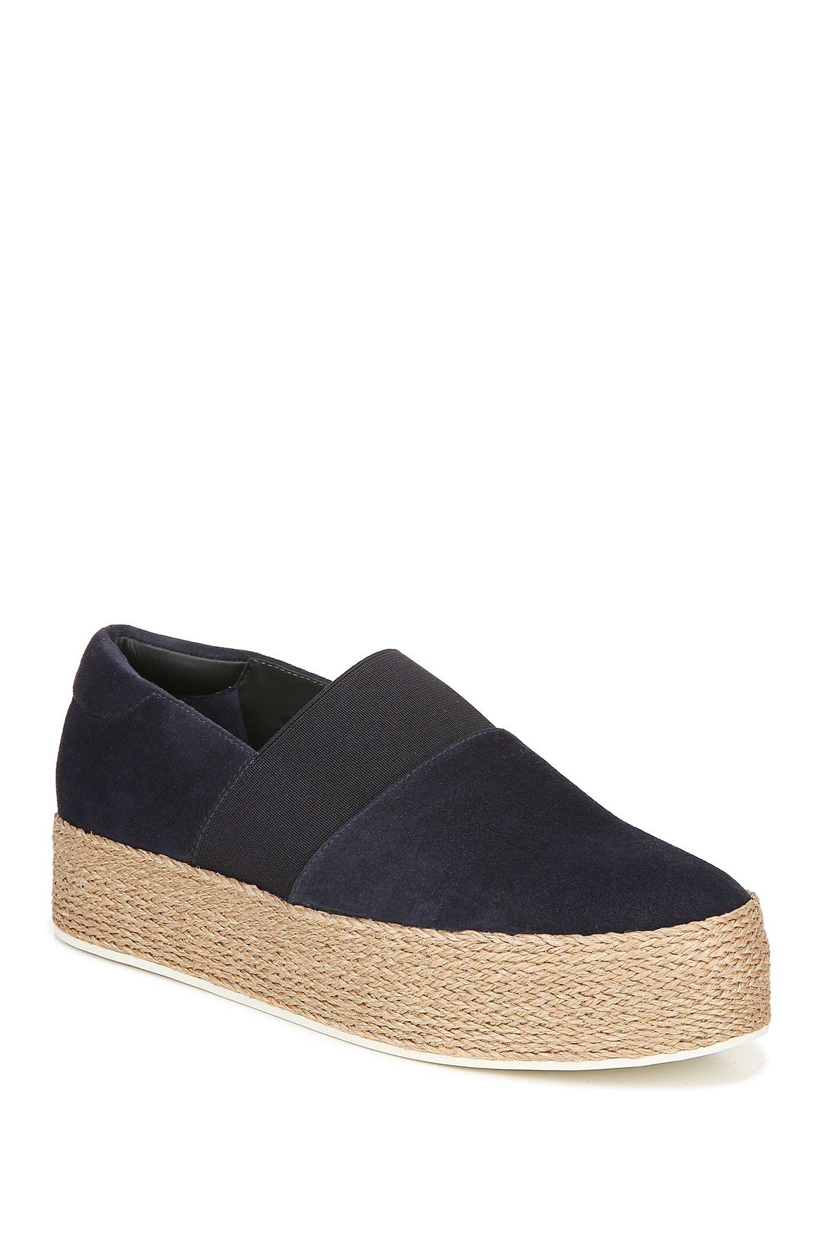 espadrille platform slip on