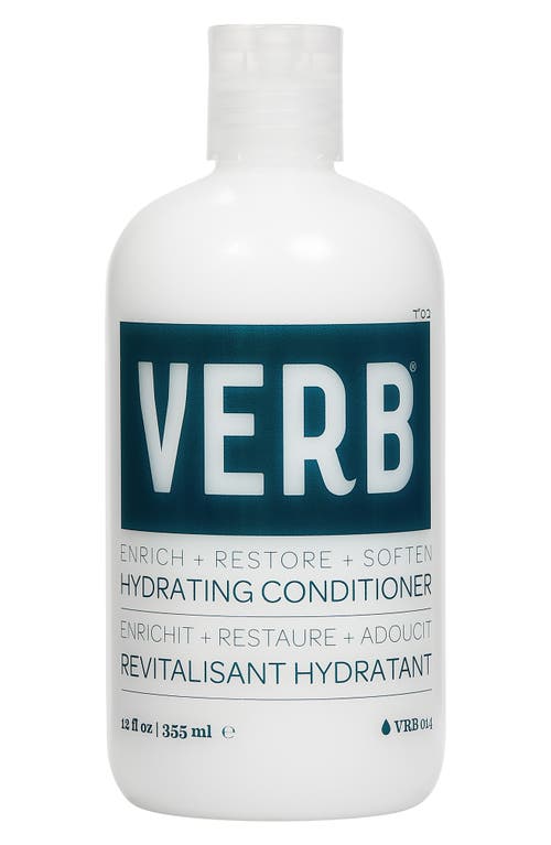 Verb Hydrate Conditioner For Dry, Frizzy Hair 12 oz / 355 ml In No Color