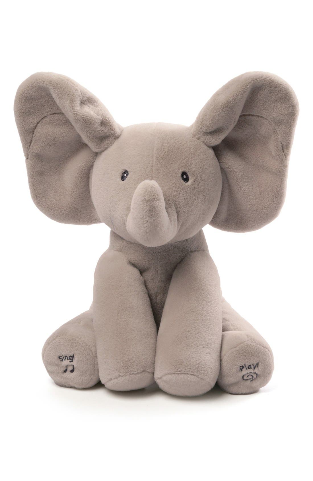 musical elephant stuffed animal
