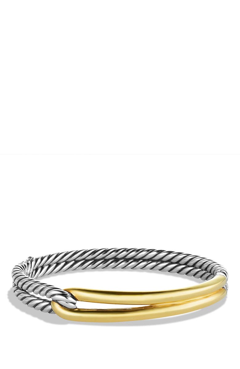 David Yurman 'Labyrinth' Single-Loop Bracelet with Gold | Nordstrom