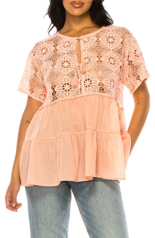 A COLLECTIVE STORY Lace Ruffle Top at Nordstrom,