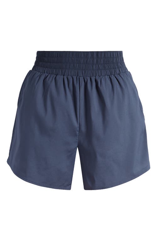 Ace Track Shorts in Navy Sapphire