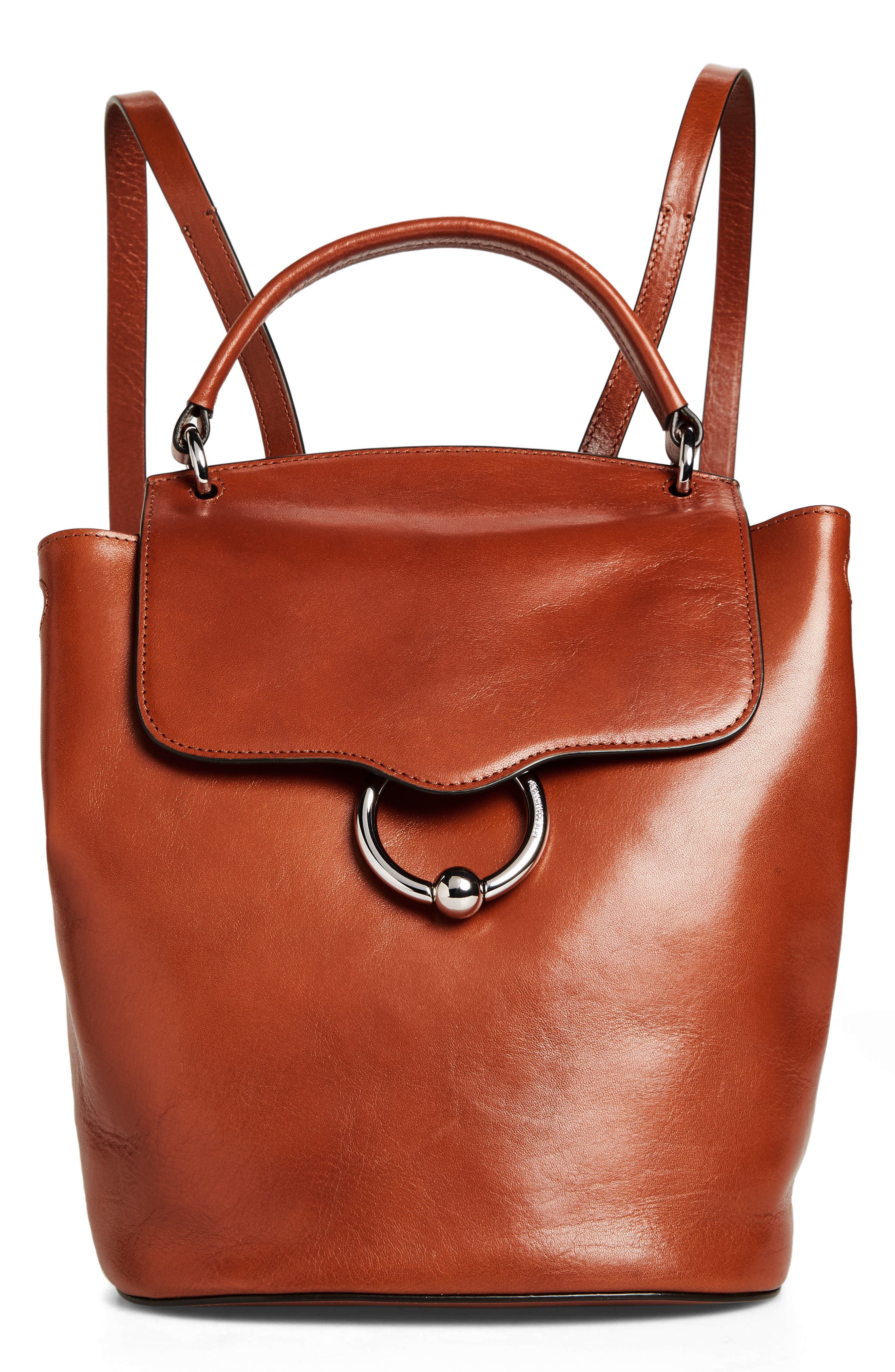 REBECCA MINKOFF,
                            Small Kate Leather Backpack,
                            Main thumbnail 8, color,
                            200