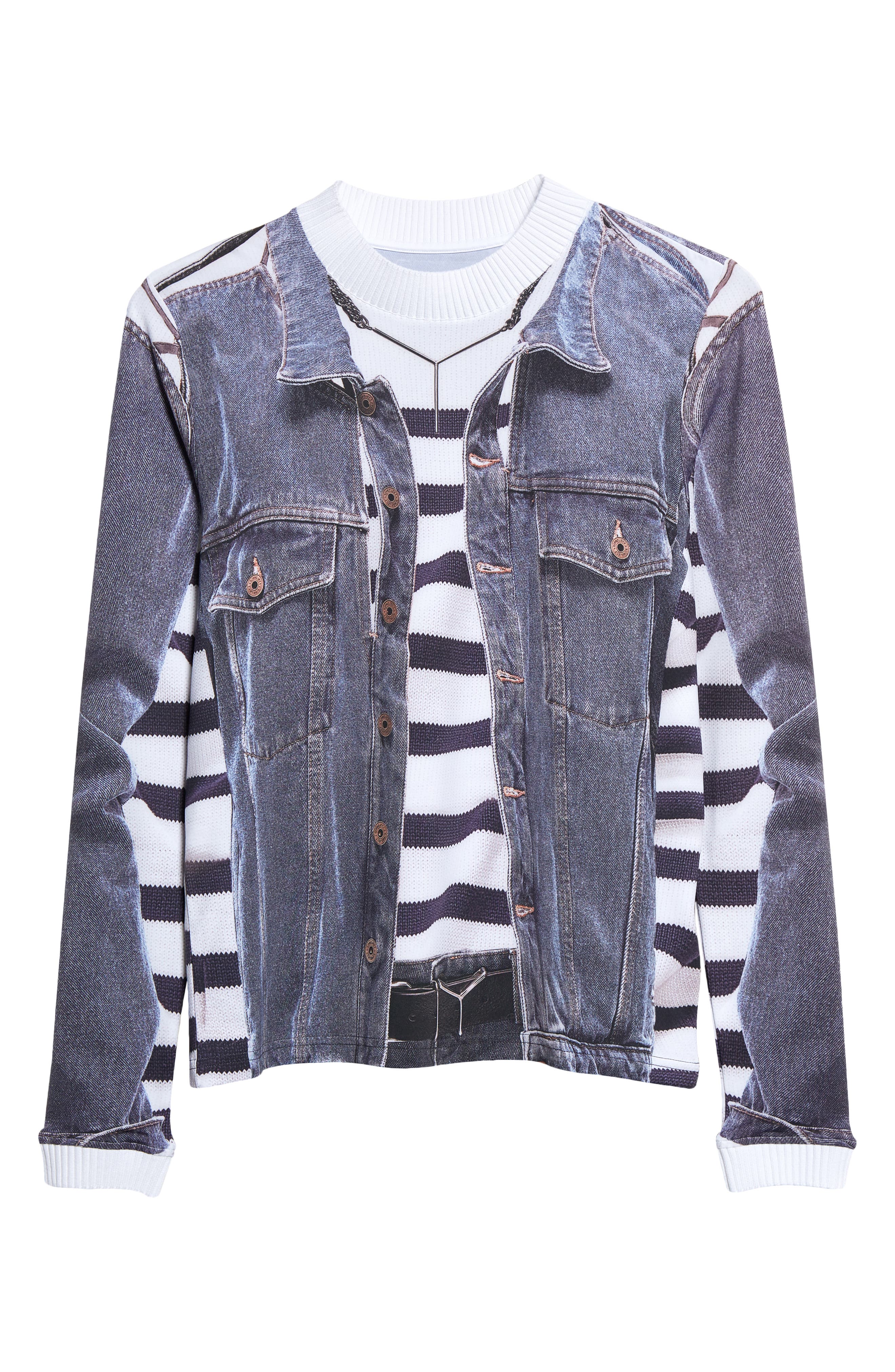 Y/Project x Jean Paul Gaultier Trompe l'oeil Sweatshirt - Farfetch