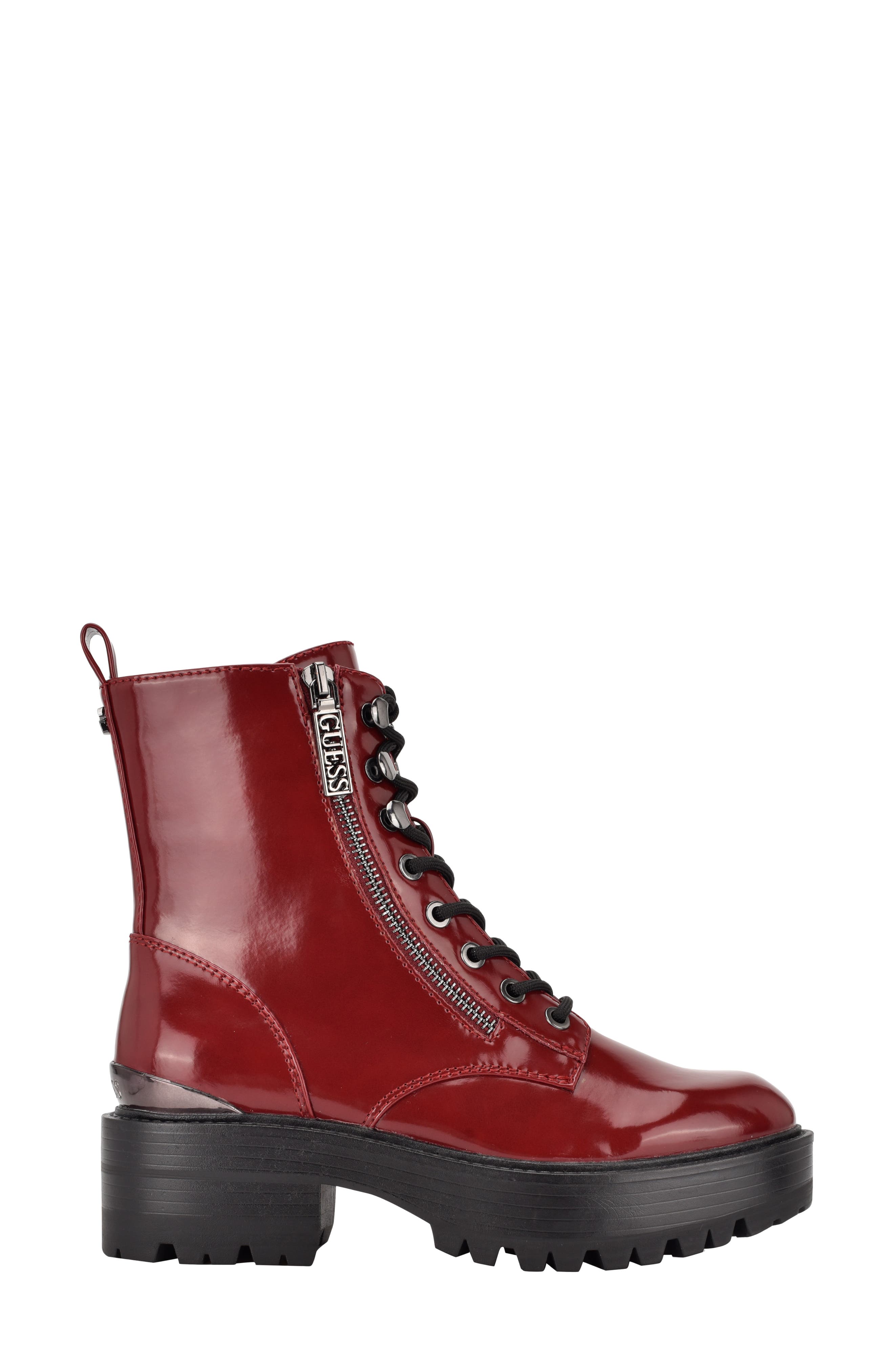 GUESS Fearne Combat Boot (Women) Nordstromrack