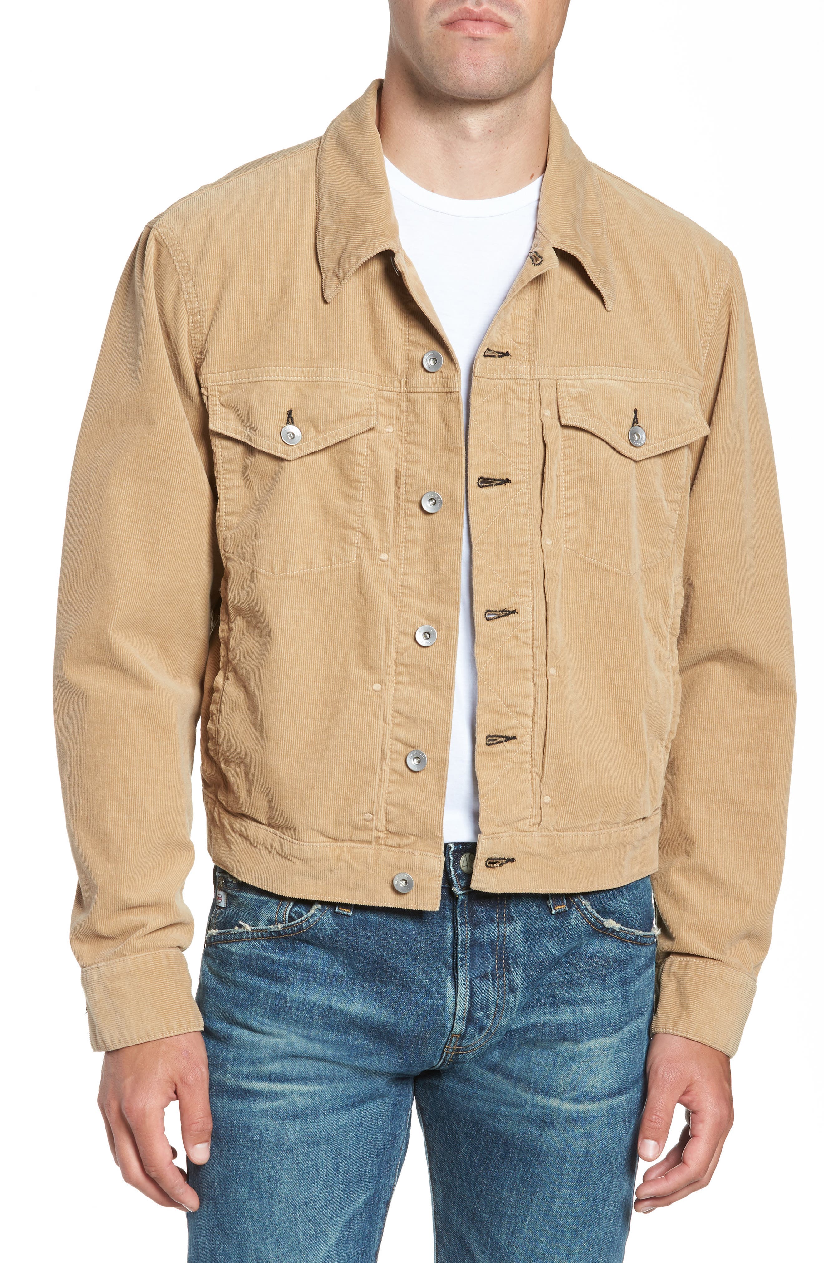yellow corduroy jacket mens