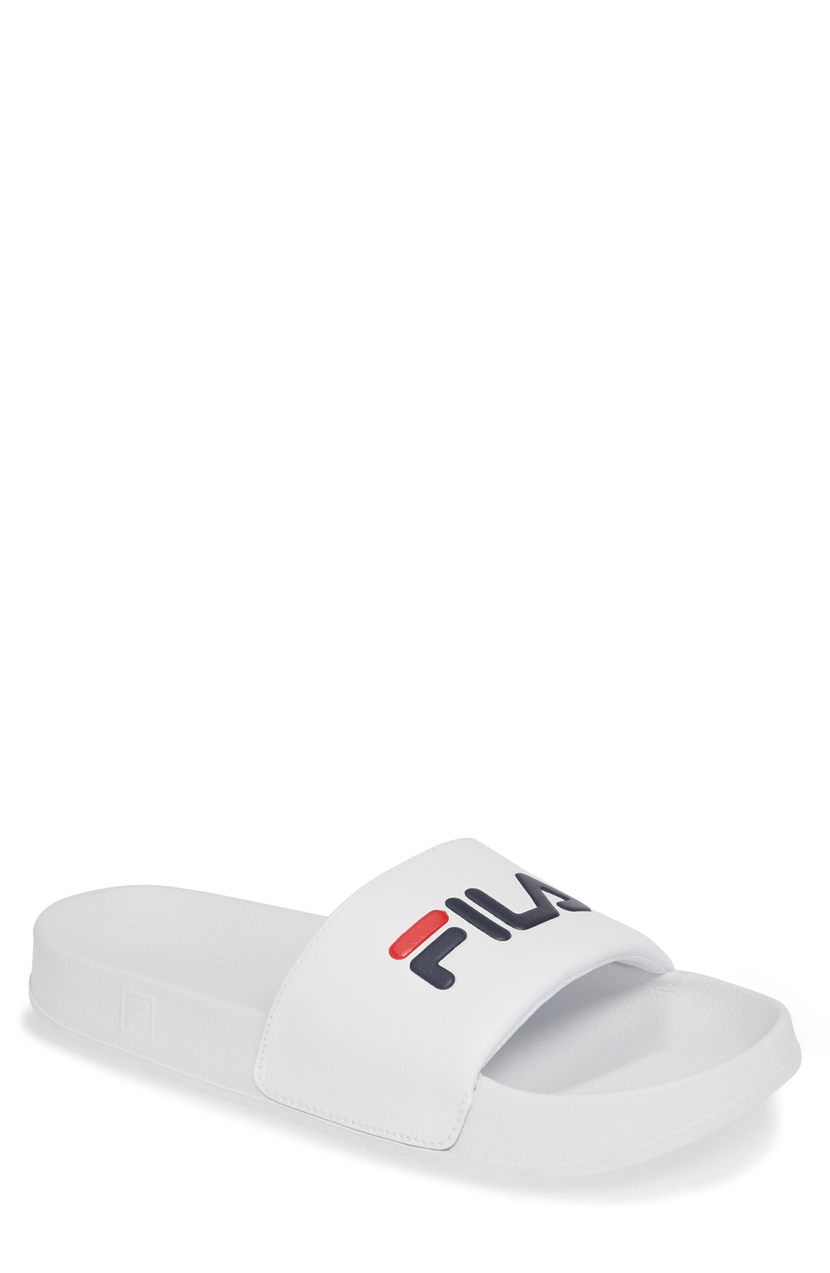 UPC 789482851330 product image for Men's Fila Sport Slide, Size 7 M - White | upcitemdb.com