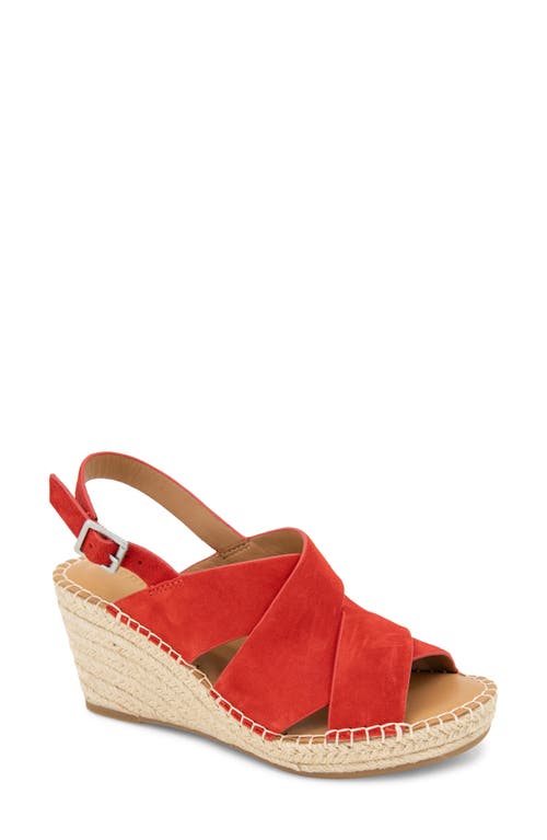 GENTLE SOULS BY KENNETH COLE Claudia Slingback Espadrille Platform Wedge Sandal Suede at Nordstrom