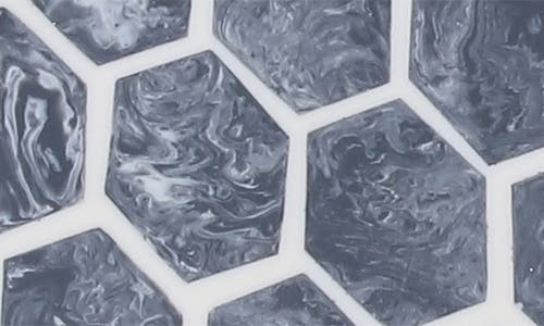 Tiramisu Set Of 4 Resin Coasters In Grey